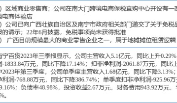 12月14日南宁百货涨停分析：免税店概念，地摊经济，跨境电商概念热股