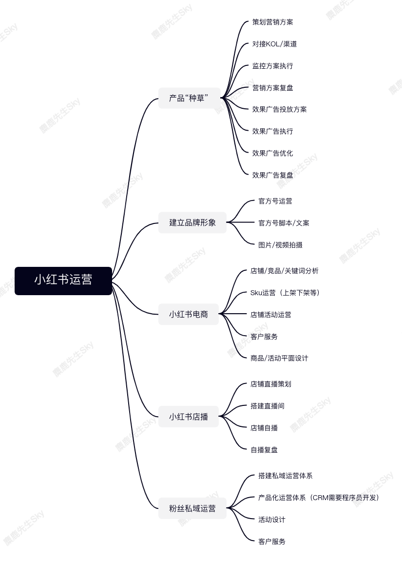 小红书运营团队组织架构设计方案